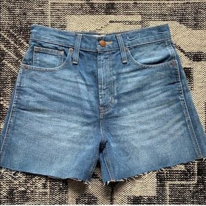 Madewell Vintage Perfect Jean Shorts